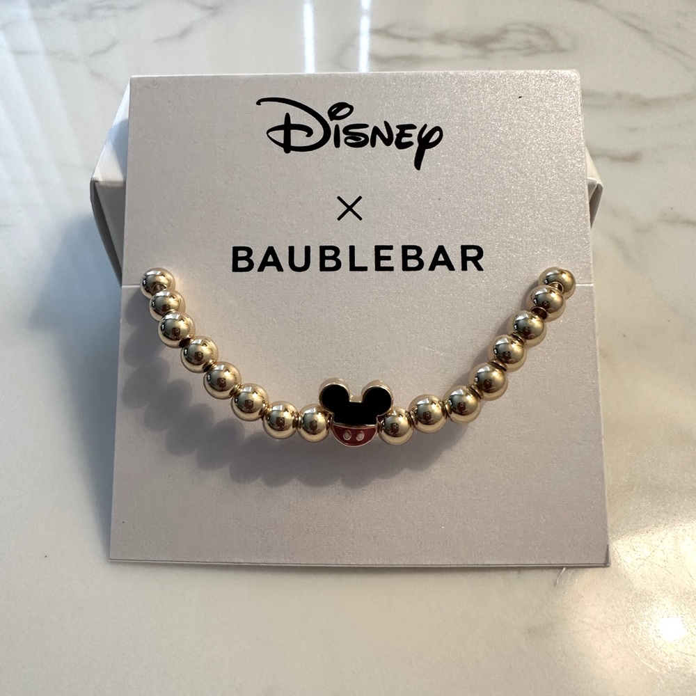 NWT Baublebar Mickey Mouse Disney Pisa Bracelet